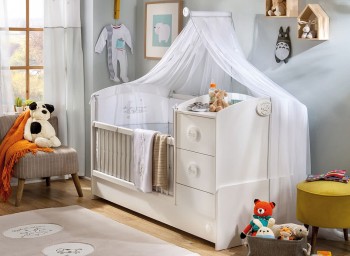BABY COTTON Детская кровать-трансформер 2 20.24.1016.00 в Минусинске - minusinsk.mebel54.com | фото