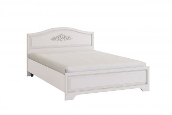 Белла Кровать 1.4 комфорт белый/джелато софт в Минусинске - minusinsk.mebel54.com | фото