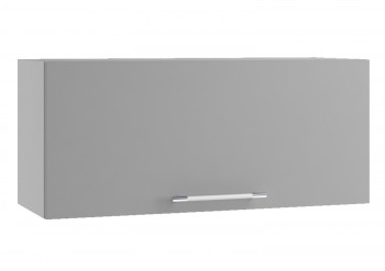Гарда ПГ 800 шкаф верхний горизонтальный (Серый Эмалит/корпус Серый) в Минусинске - minusinsk.mebel54.com | фото
