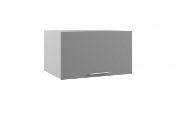 Корато ГВПГФ 800 шкаф верхний горизонтальный с фотопечатью высокий (Кварц черный/корпус Серый) в Минусинске - minusinsk.mebel54.com | фото