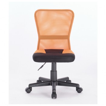 Кресло компактное BRABIX Smart MG-313 (черный, оранжевый) в Минусинске - minusinsk.mebel54.com | фото