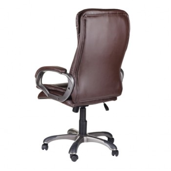 Кресло офисное BRABIX Omega EX-589 (коричневое) в Минусинске - minusinsk.mebel54.com | фото