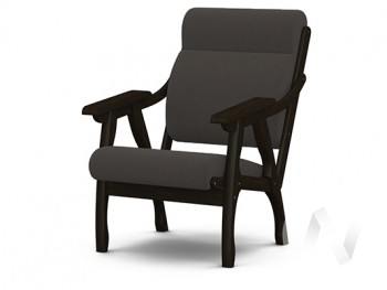 Кресло Вега-10 (венге лак/ULTRA GRAFIT) в Минусинске - minusinsk.mebel54.com | фото