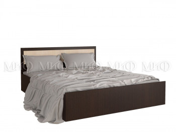 Кровать 1,4 Фиеста (Венге/Дуб беленый) в Минусинске - minusinsk.mebel54.com | фото