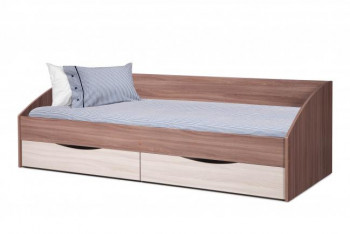 Кровать одинарная "Фея-3" (симметричная) в Минусинске - minusinsk.mebel54.com | фото