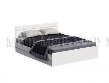 Кровать с подъемным механизмом Нэнси New 1,4м (Белый/белый глянец) в Минусинске - minusinsk.mebel54.com | фото