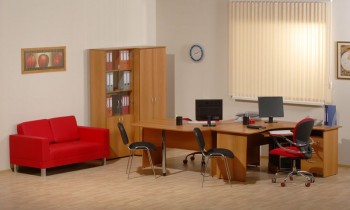 Мебель для персонала Рубин 42 Светлый миланский орех в Минусинске - minusinsk.mebel54.com | фото