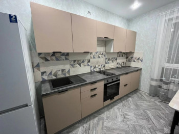 Модульная кухня Норд 2,5 м (Софт какао/Белый) в Минусинске - minusinsk.mebel54.com | фото