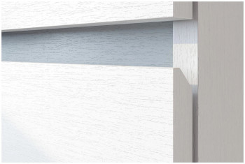 Модульная система "Токио" Пенал Белый текстурный / Белый текстурный в Минусинске - minusinsk.mebel54.com | фото