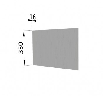 Панель торцевая (для шкафа горизонтального глубокого) ГПГ Монца, Ройс (Кварц черный) в Минусинске - minusinsk.mebel54.com | фото
