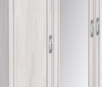 Шкаф 4-х дверный СБ-2389 Флоренция (Дуб Сонома Белый) в Минусинске - minusinsk.mebel54.com | фото