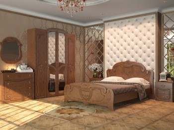 Спальный гарнитур Мария  в Минусинске - minusinsk.mebel54.com | фото