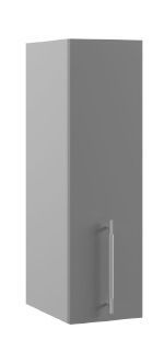Тренто ВП 200 шкаф верхний высокий правый (Штукатурка белая/корпус Серый) в Минусинске - minusinsk.mebel54.com | фото